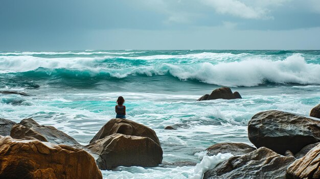 The Mesmerizing Drama Stormy Seas and Stunning Views near Unawatuna Beach in Sri Lanka