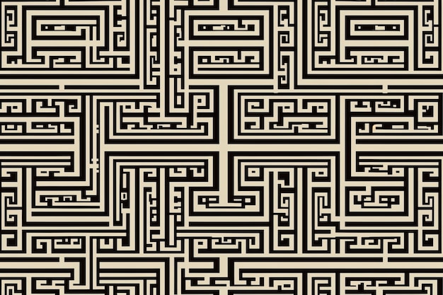 Mesmerizing Greek Key A Seamless Pattern Background for Creative Projects