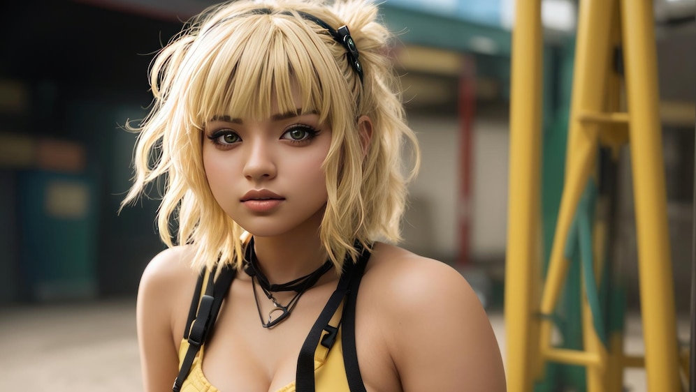 Premium AI Image The Mesmerizing Himiko Toga Queen of the EGirl