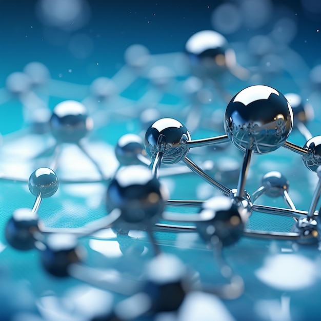 Mesmerizing imagery unveiling the hidden beauty of atoms and molecules