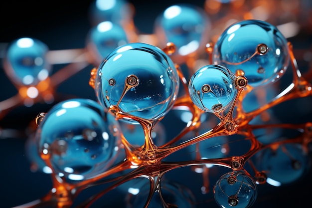 Mesmerizing imagery unveiling the hidden beauty of atoms and molecules