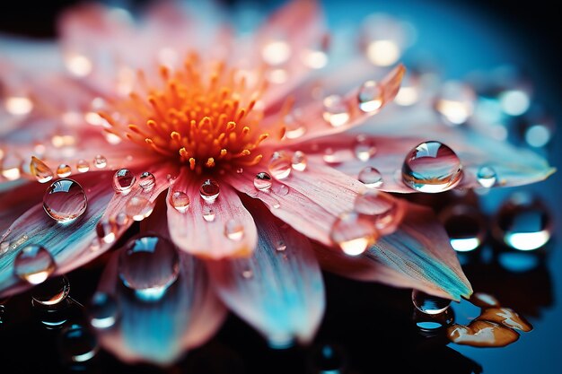 Mesmerizing Macro Delicate Dewdrop