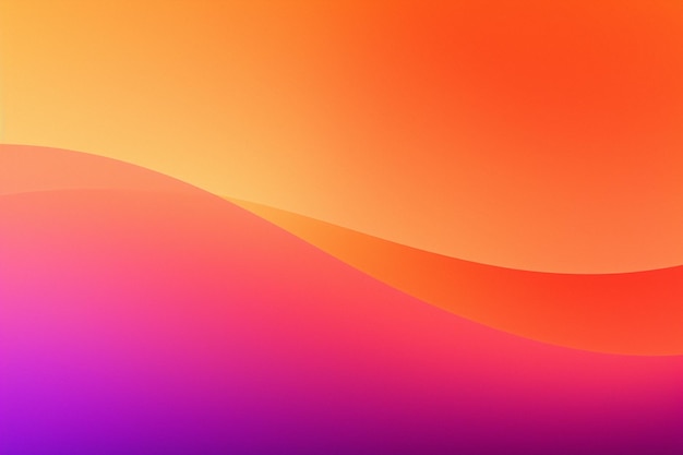 Mesmerizing orangepurple gradient beautifies the backdrop