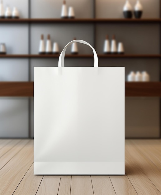 広告やブランディングに最適な魅力的な紙製ショッピングバッグ
