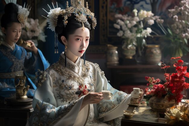 Photo the mesmerizing saga sumi unveiled a glimpse of the enchanting yanxi palace movie