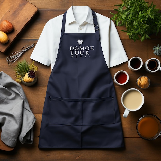 A mesmerizing simple chef apron design