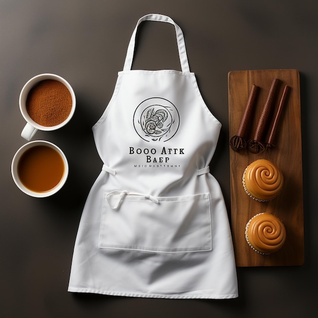 A mesmerizing simple chef apron design