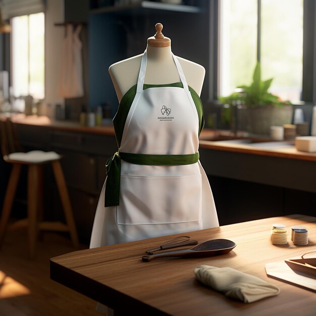 A mesmerizing simple chef apron design