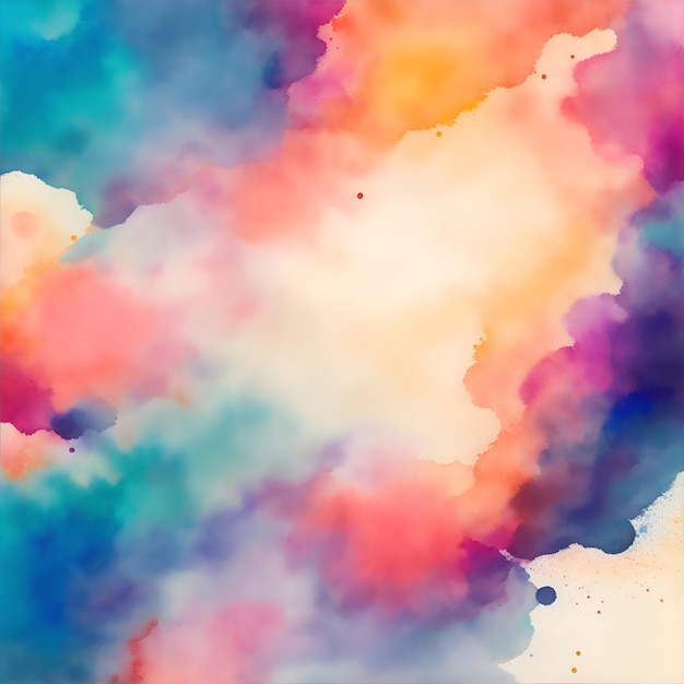 A mesmerizing watercolor background