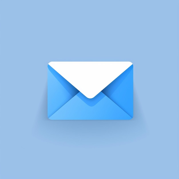 Message icon isolated on blank background Realistic vector icon