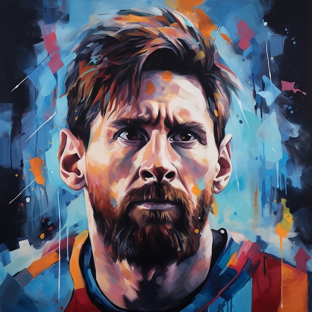 Premium AI Image | Messi