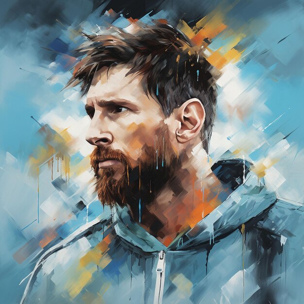 Premium AI Image | Messi