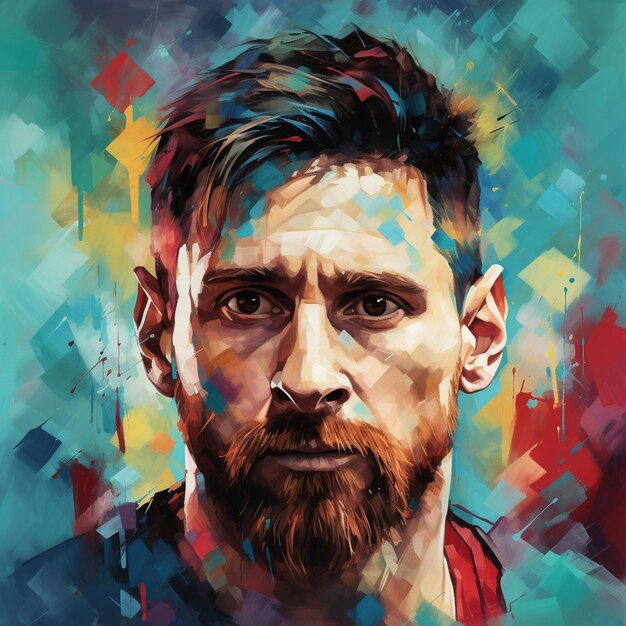 Premium AI Image | Messi