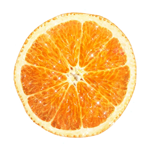 Met de hand getekend sprankelend oranje ontwerpelement