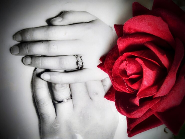 Foto met deze ring ...