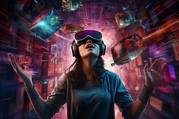 Met Virtual Reality wordt de gebruiker ondergedompeld in de spannende wereld van games