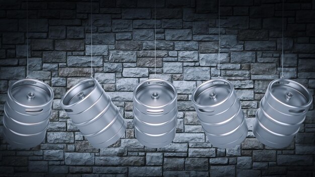 Metal Beer Keg