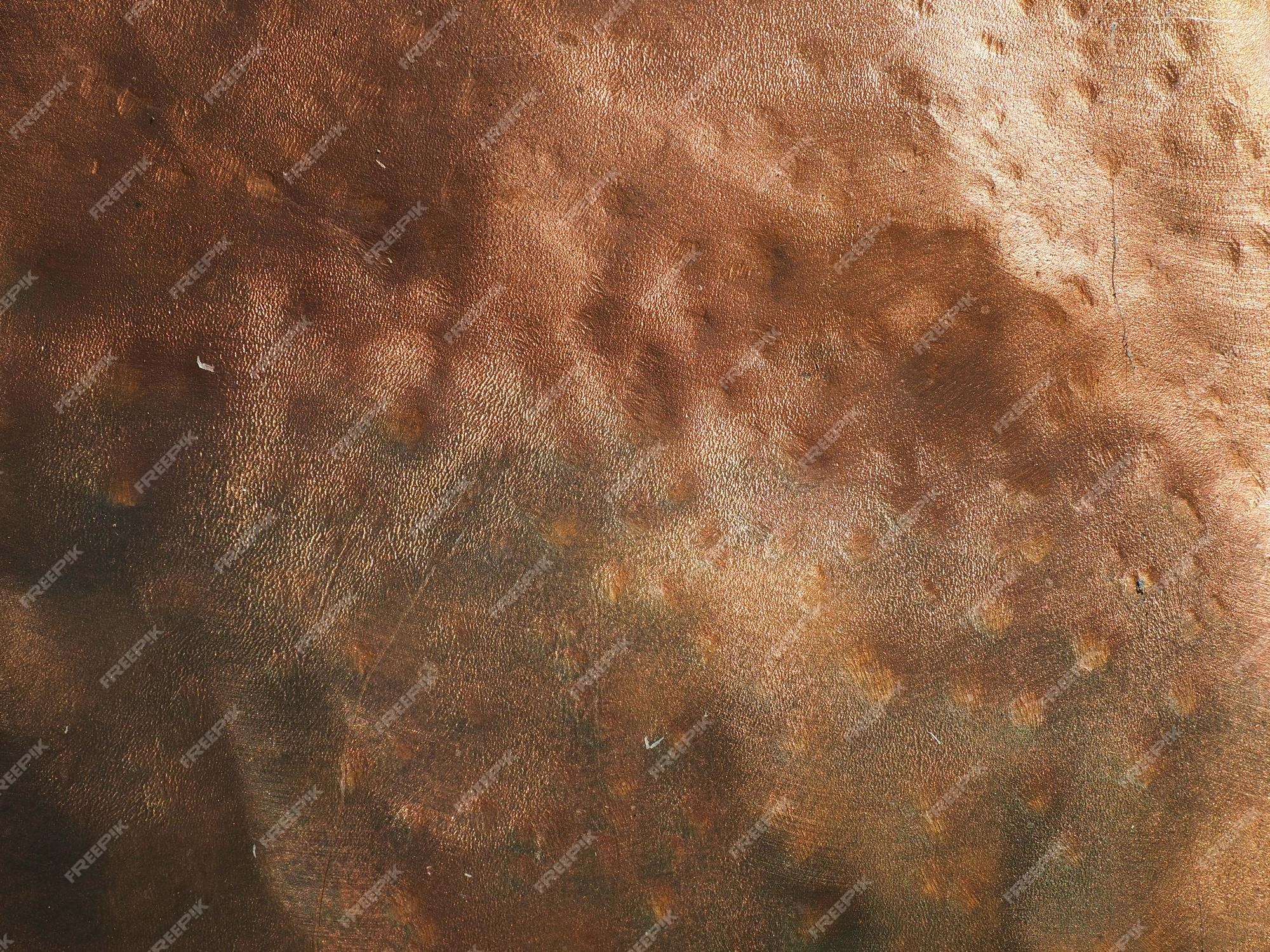 Worn Brown Leather Texture with Scratches and Dents