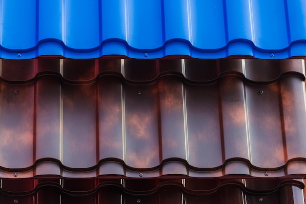 Metal coating for roofs