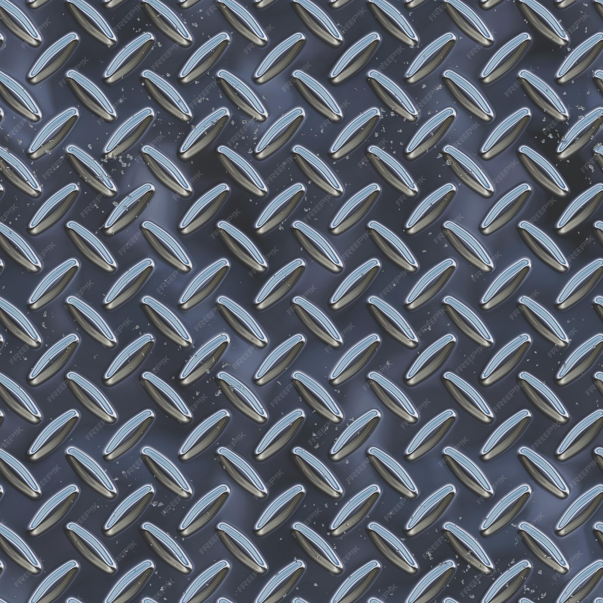 steel floor texture seamless