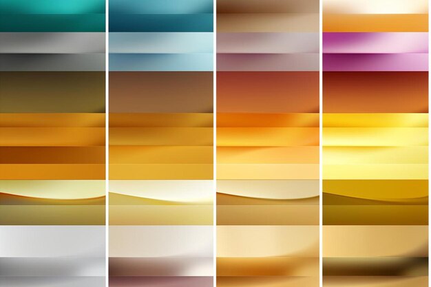 metal gradient gradient set vector metallic gold color collection pearl effect gold silver