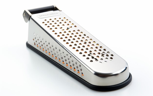 Metal Grater on White Table