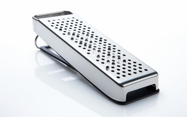 Metal Grater on White Table