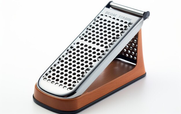 Metal Grater on White Table