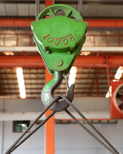 Metal hooks for heavy industrial lifting applications