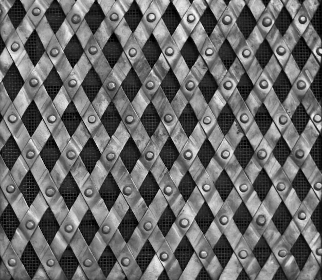 Metal mesh background