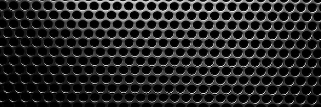 Metal Mesh Speaker Grill Industrial Audio Aesthetics