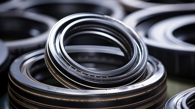 Photo metal oil seal