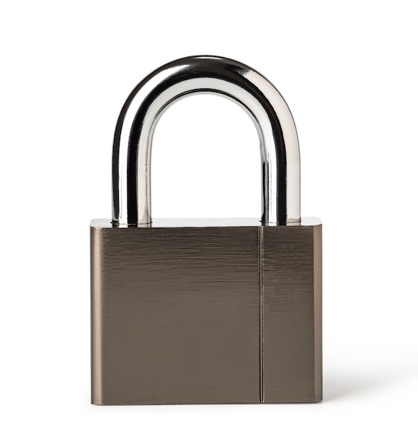 Metal padlock