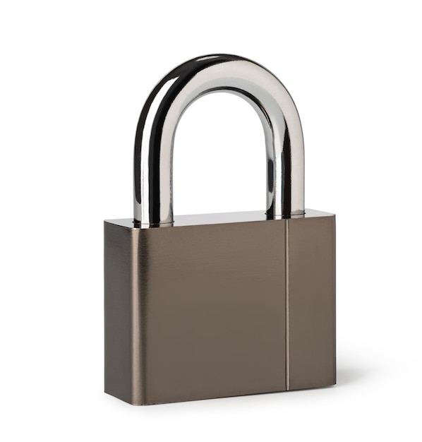 Metal padlock