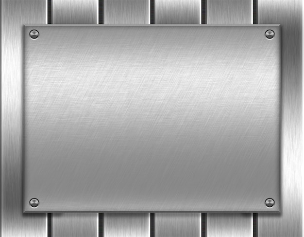 Metal plate background