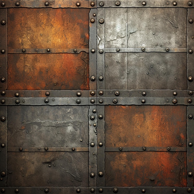 Metal Plate Texture Background