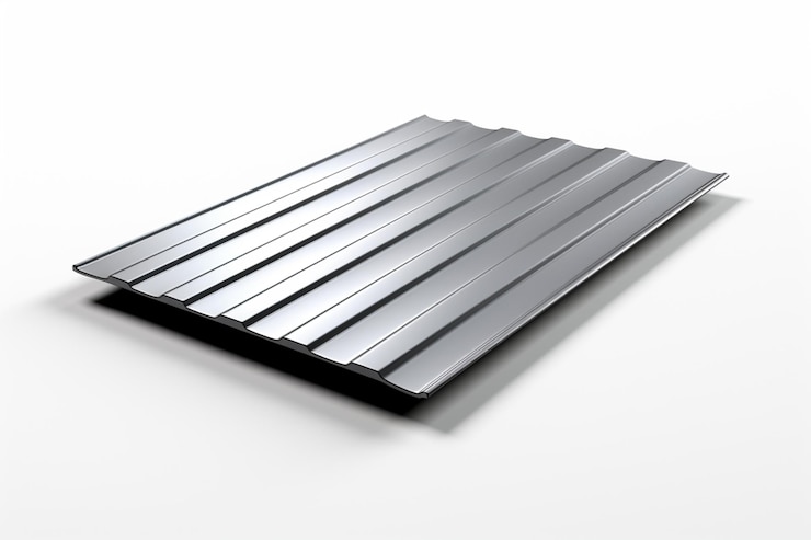 Photo metal roof flashing