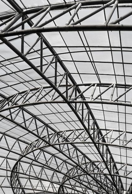 Metal roof structure