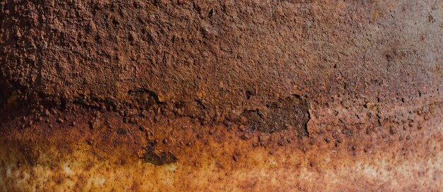 Metal rust orange color on metal plate use as background