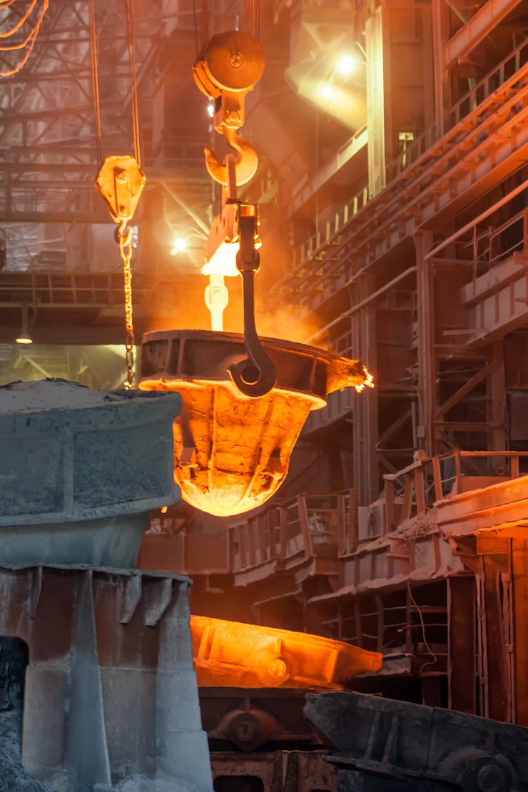 Photo metal smelting casting