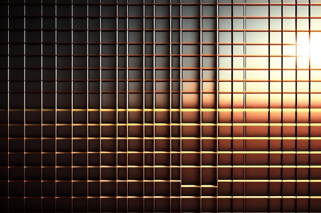 Metal squares background