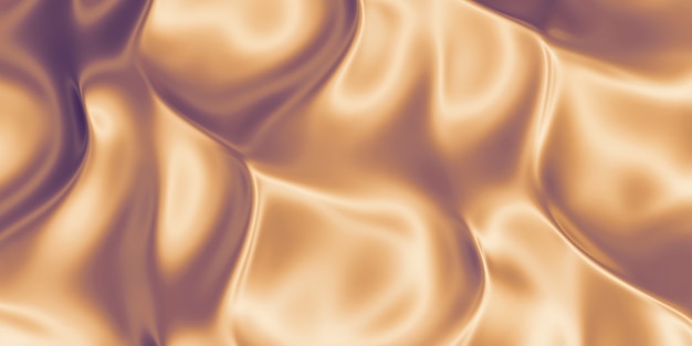 Фото Полосы металлической поверхности из золота, сморщенная стальная поверхность, глянцевая поверхность, 3d иллюстрация