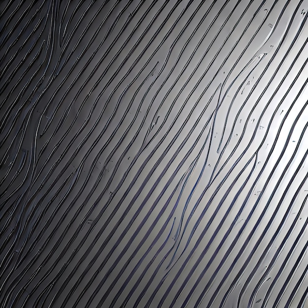 Metal texture material in black and gray