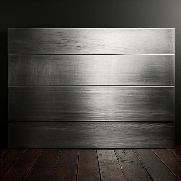 Metal texture steel silver background AI generated image