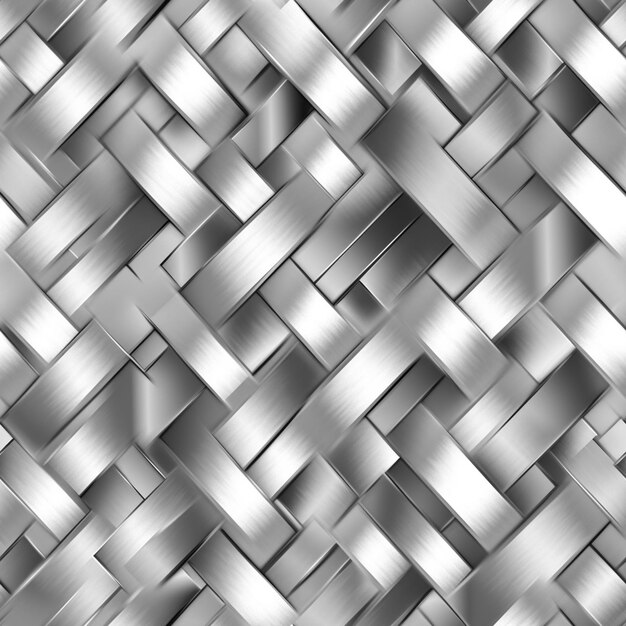 a metal texture with a diagonal pattern in silver generative ai