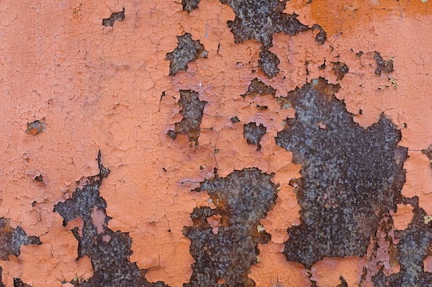 Metal wall with rust. metal corrosion. High quality photo