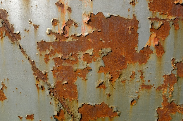 Metal wall with rust. metal corrosion. High quality photo