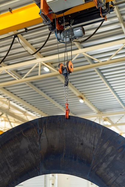 Metalen fabriekshaakkraan Indoor fabrieksconstructie hijsen