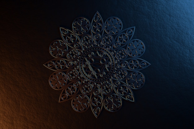 Metalen mandala