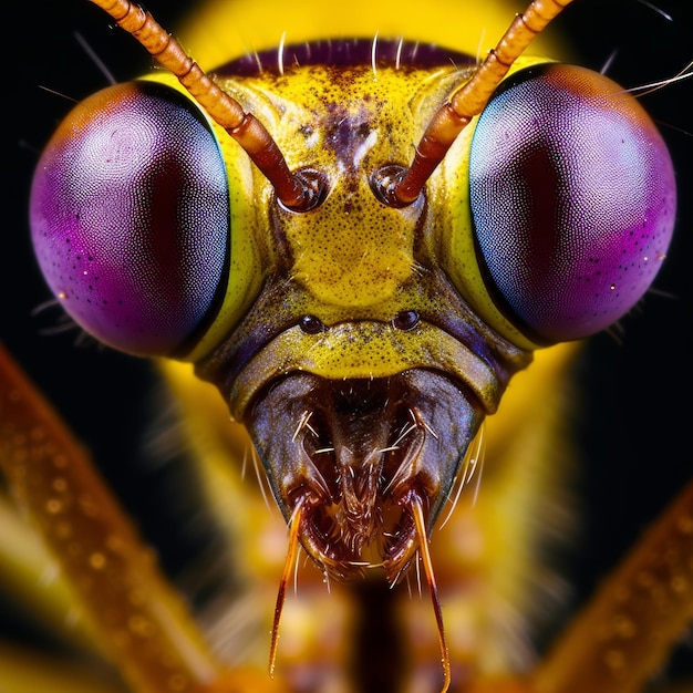 Metalfaced praying mantis foto gemaakt door Jeff London